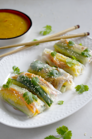 Spring rolls z kurczakiem