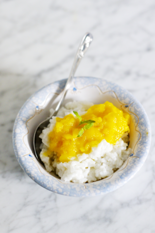 Mango sticky rice