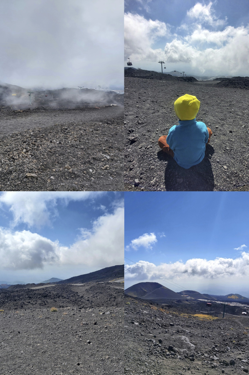 Etna, wejście na wulkan