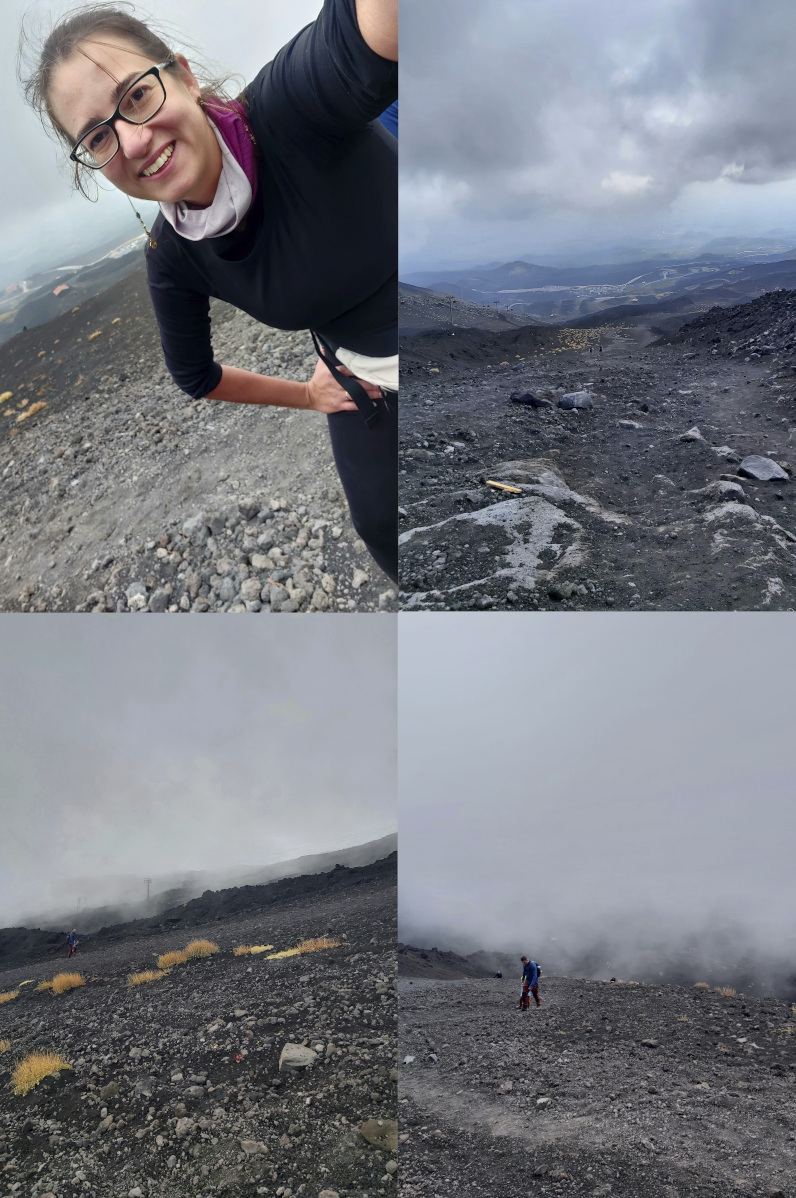 Etna, wejście na wulkan