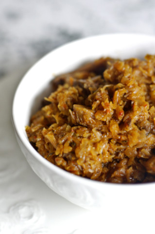 Wegański bigos