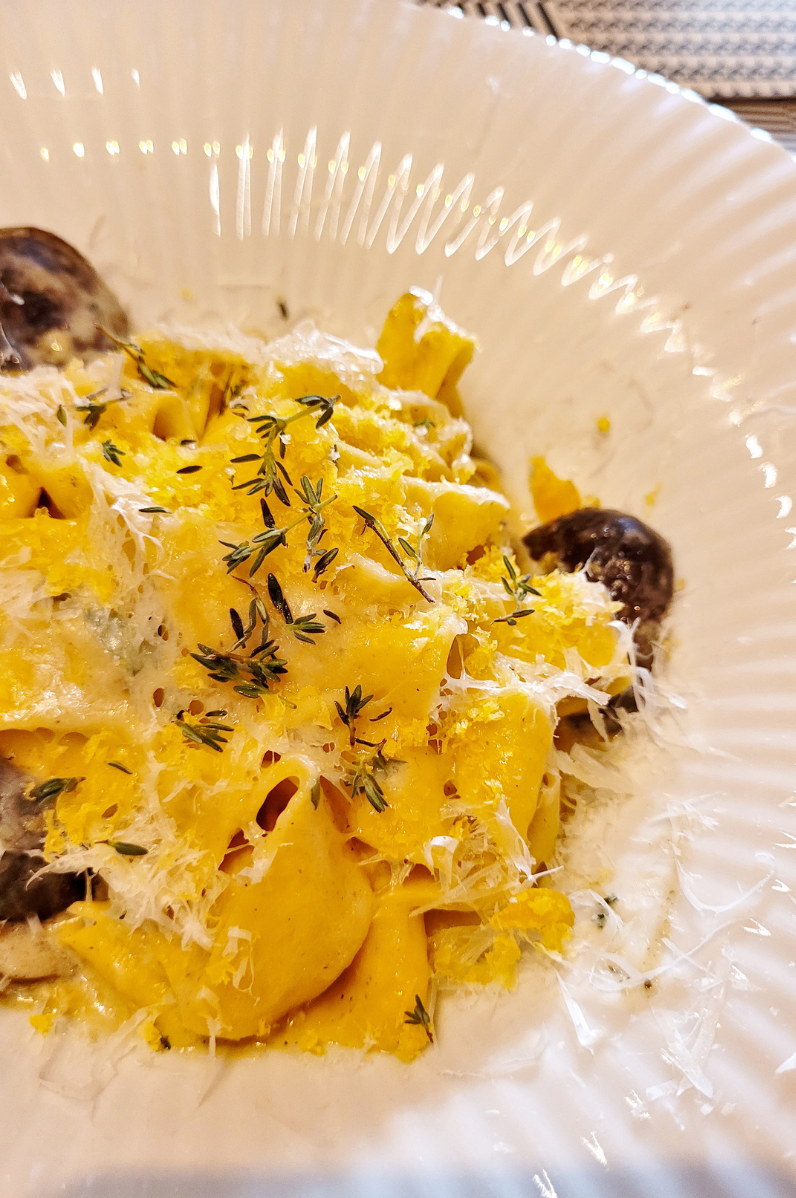 Restauracja Epicka Szczecin: pappardelle ai funghi