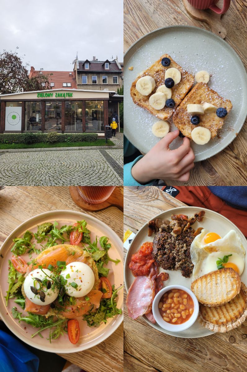 Zielony Zakątek i nasze śniadanie
