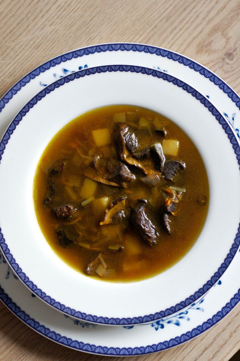 Zupa grzybowa, moja niezawodna królowa świątecznego stołu