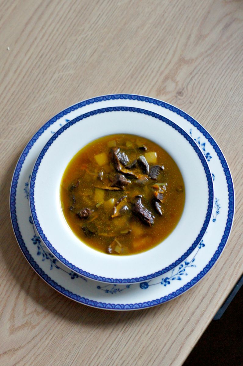 Zupa grzybowa, moja niezawodna królowa świątecznego stołu