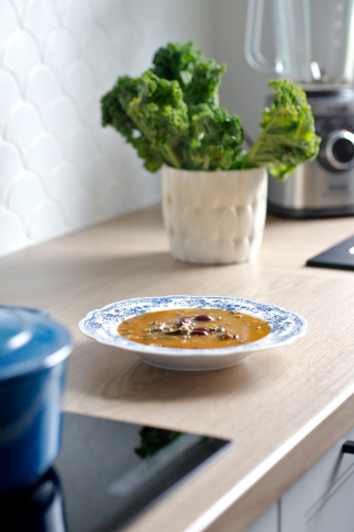 Zupa z czerwoną fasolą