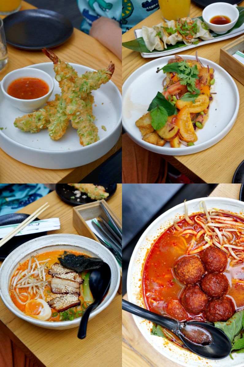 Gdzie zjeść w Warszawie? Shoku.: 1. Chrupiące krewetki panko | 2. Japanzalle | 3. Ramen Tantamen | 4. Ramen Thai style karabishi